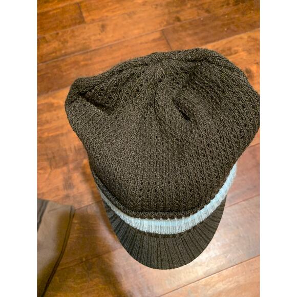No Name Knit Unisex Beanie Visor Cap - OS - Picture 3 of 6